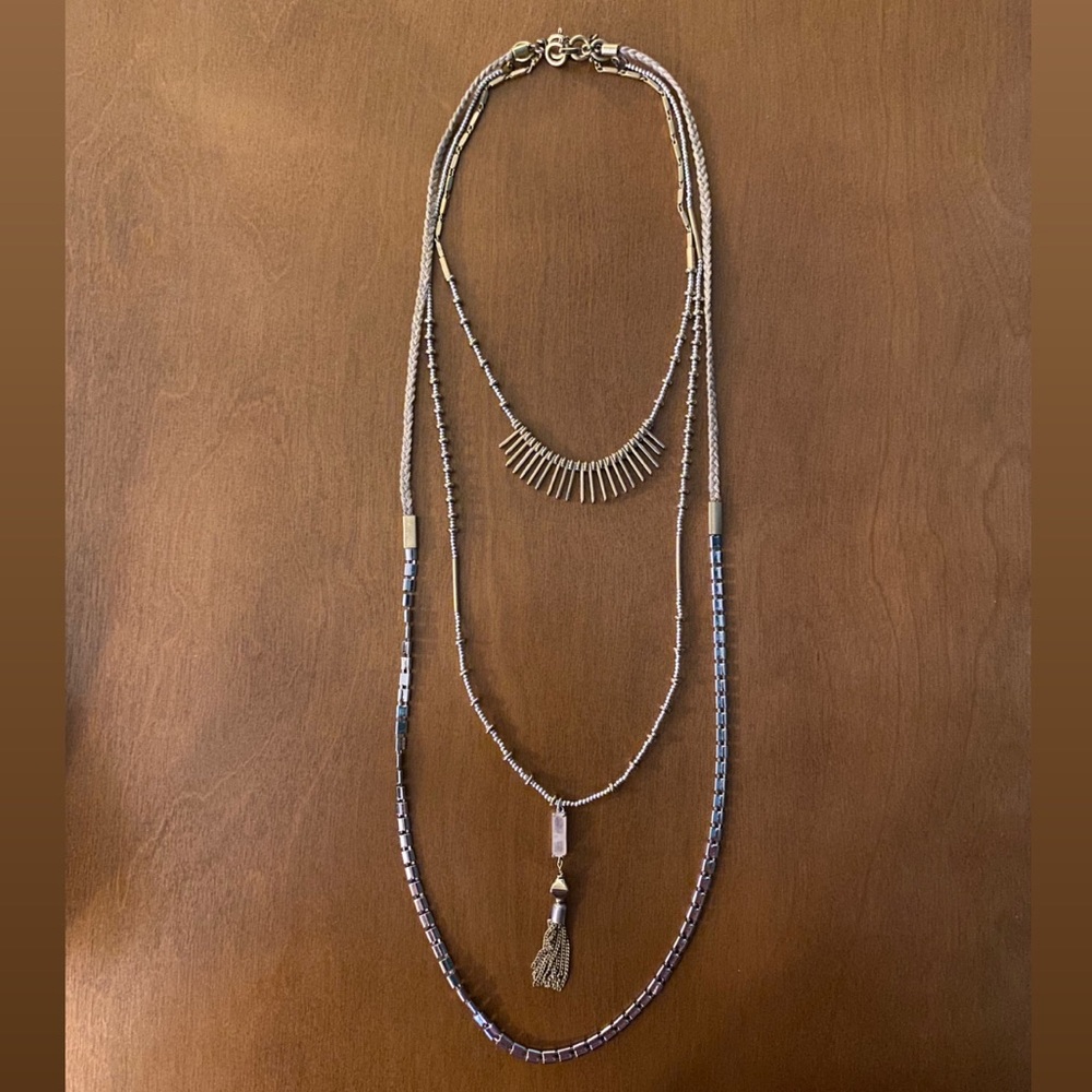 Stella & Dot Riad Multi-Strand Necklace